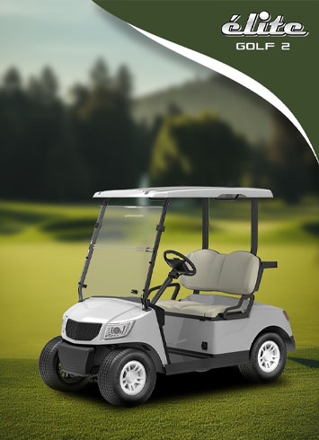 elite golf cart icon